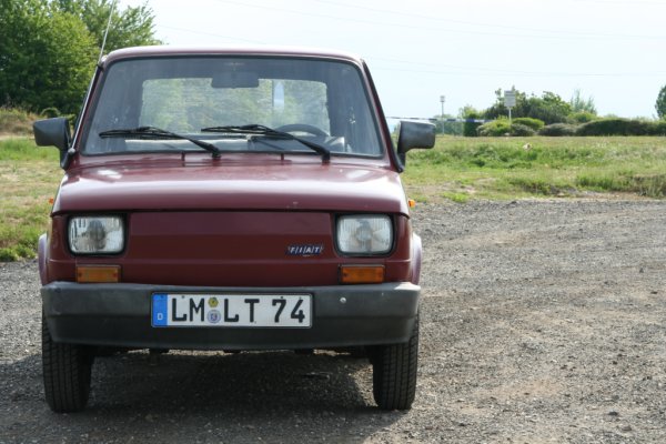 Frontansicht Fiat 126 fsm Bambino