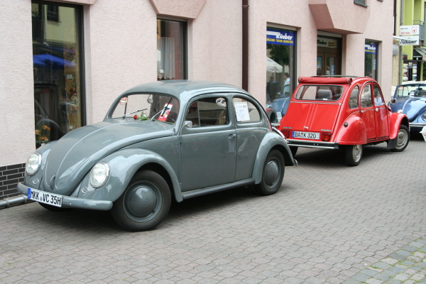 VW Käfer und Ente