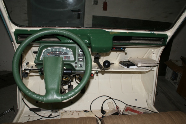 2CV steering wheel