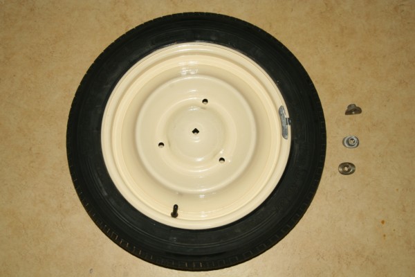2CV Fahrwerk Reifen