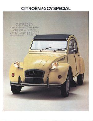 Werbeprospekt Citroën 1976