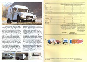 Werbeprospekt Citroën 1982