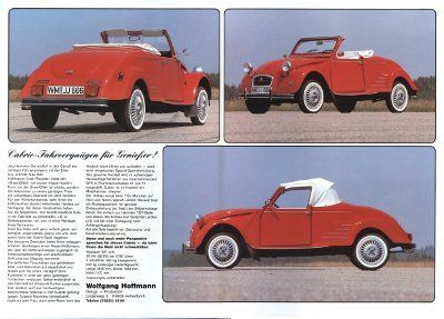Werbeprospekt Citroën 1989