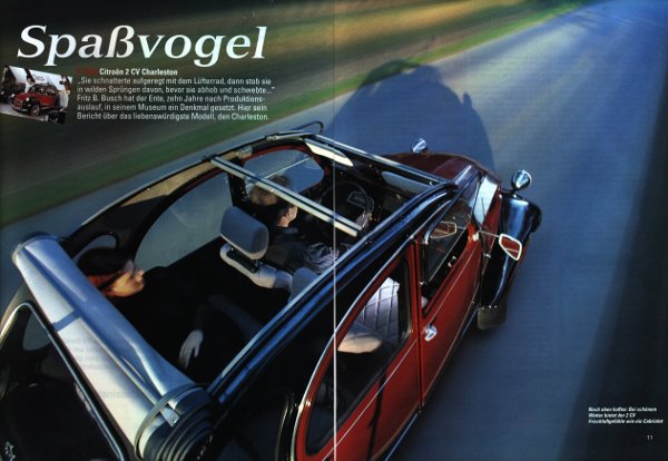 Bericht Motor Klassik vom November 2000
